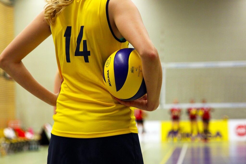 Sporter met professionele sportmaterialen en uitrusting voor ultieme sportervaring en maximale prestaties
